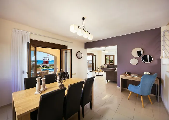 Front Avra Villa Rethymno (Crete)